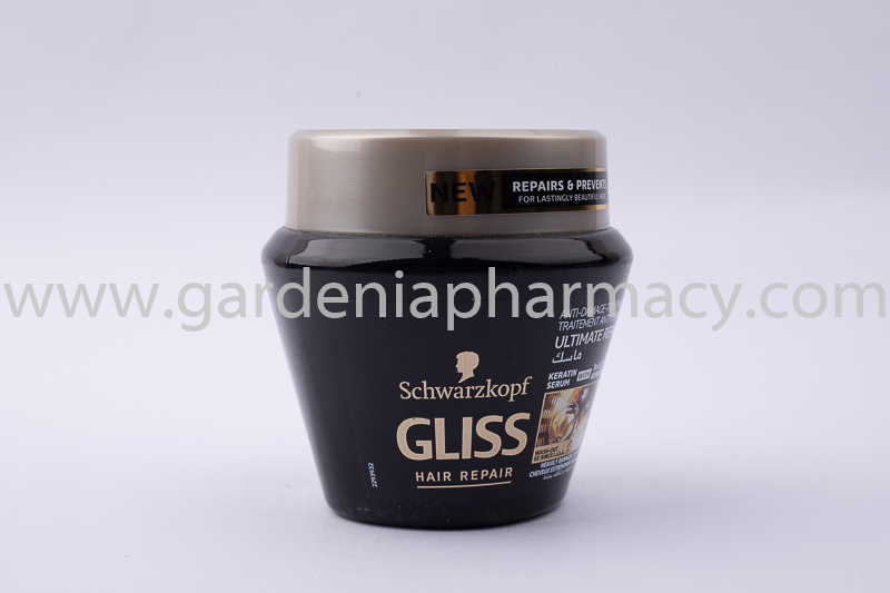 Buy GLISS KUR ULTIMATE REPAIR Hair Mask (300ml) | Kanela
