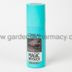 LOREAL MAGIC RETOUCH SPRAY 75ML بني غامق  Instant Root Concealer Dark Brown