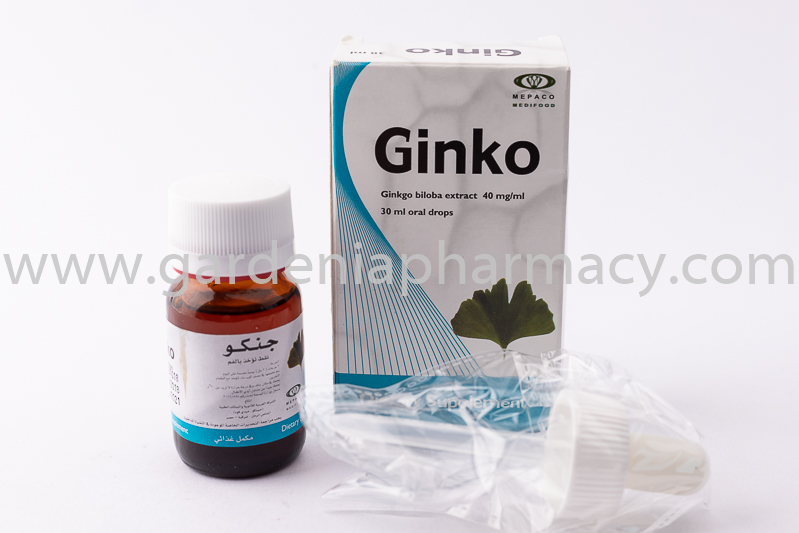 GINKO ORAL DROPS 30ML - Gardenia Pharmacy