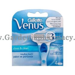 GILLETTE VENUS SMOOTH CLOSE&CLEAN 4 BLADES WOMEN