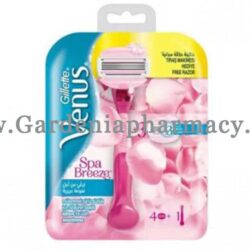 GILLETTE VENUS BREEZE عرض 4مواس+يد هديه