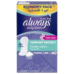 ALWAYS COMFORT PROTECT FRESH NORMAL 40PCS