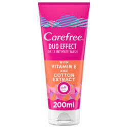 CAREFREE VITAMIN E DAILY INTIMATE WASH 200ML