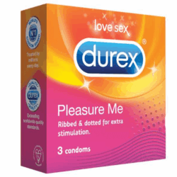 DUREX PLEASURE ME 3 CONDOMS