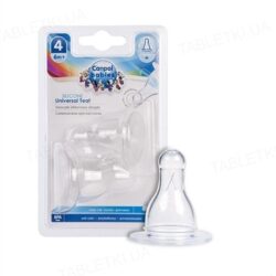 CANPOL 18/116 SILICONE TEAT MEDIUM 2 PIC