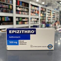 EPIZITHRO AZITHROMYCIN 500 MG 3 CAPS