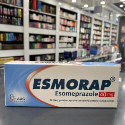 ESMORAP 40 MG 14TAB | Esomeprazole for Acid Reflux & Heartburn ازموراب 40 مجم