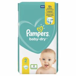 PAMPERS 1/2 MINI 3-6KG 2 60PCS