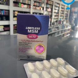 Alternative view of Limitless MSM (UCT2) 30 Tablets